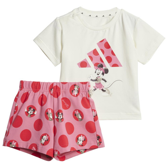 Adidas Βρεφικό σετ x Disney Minnie Mouse Tee Set